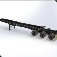 MODEL 6: 31’ HEAVY-DUTY EXTENDABLE 3 AXLE CHASSIS CONTAINER (S403-V1-P)