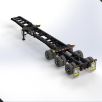 MODEL 6: 31’ HEAVY-DUTY EXTENDABLE 3 AXLE CHASSIS CONTAINER (S403-V1-P)