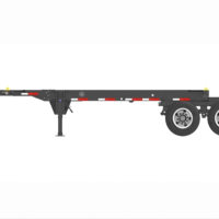 MODEL 7: 23’ FEET TANDEM SLIDER CONTAINER CHASSIS (S232-V1-P)